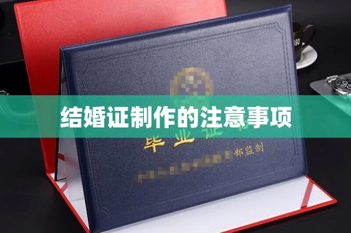 长泰结婚证制作的注意事项